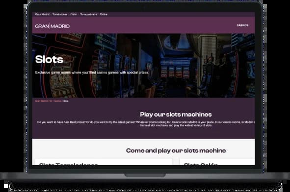 Casino Madrid Online Desktop